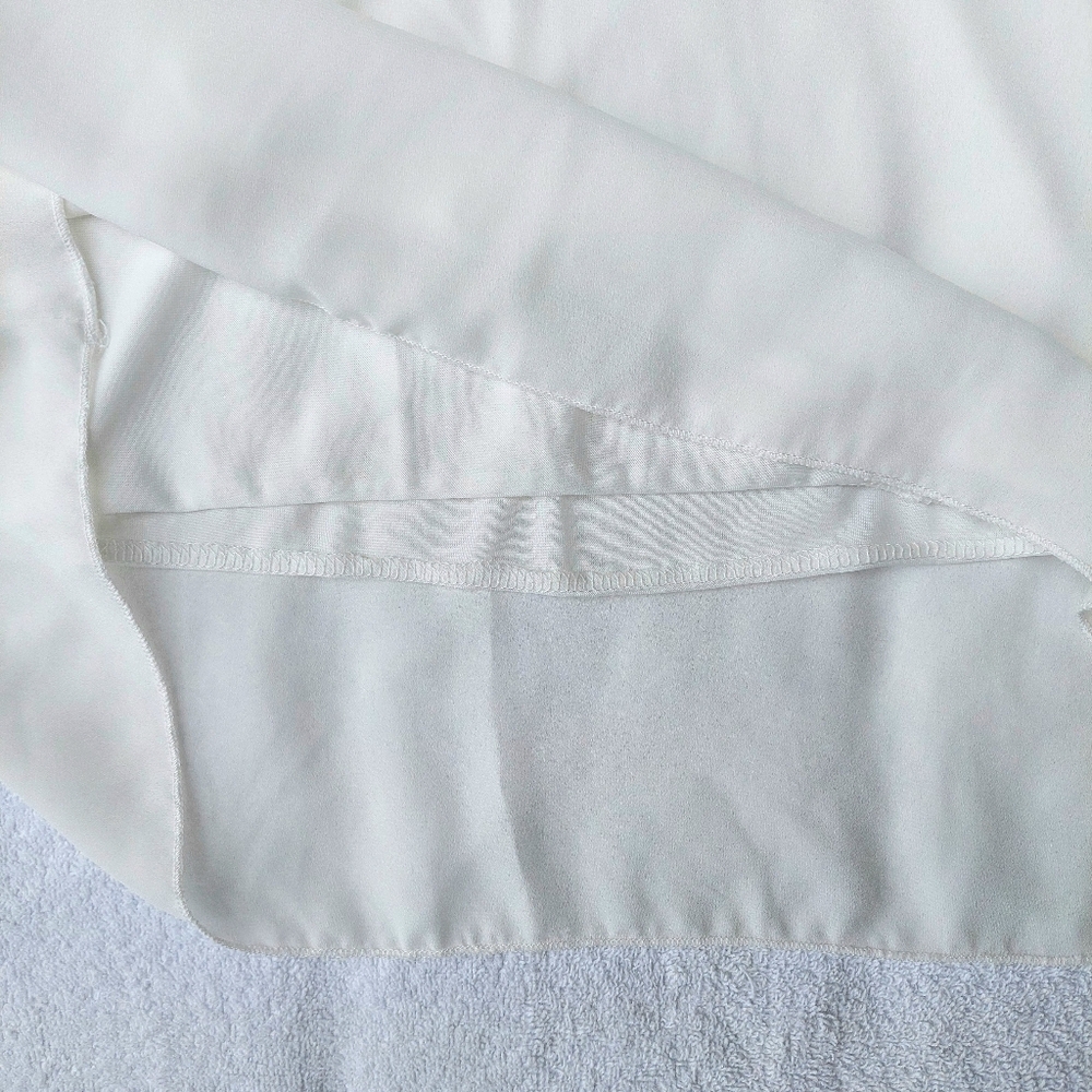 White Ruffle Blouse - Picture 4 of 5